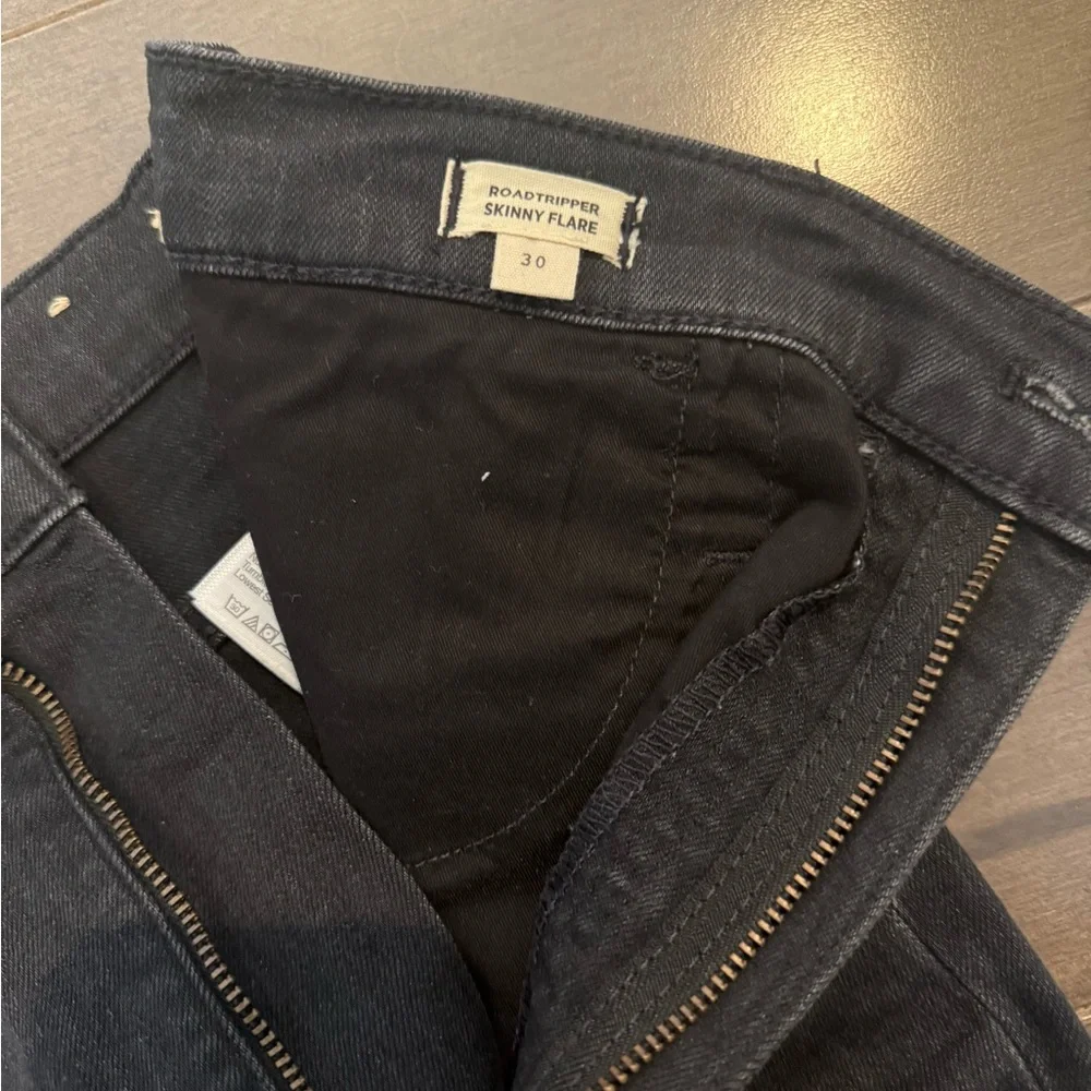 MADEWELL Roadtripper Skinny Flare Black Jeans - Picture 8 of 9